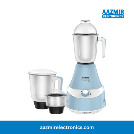Havells Energia Blue Mixer Grinder 3 SS Jars - 750Watt
