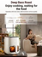 Digital oil free air fryer BD TQIU V4 preset cooking