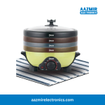 Electric multi cooker 5.5L 4 pot Disnie DMC4-55S BD