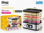DSP Food Dehydrator KA9011 | 240W 5 Layer Electric Food Dryer | Aazmir Electronics - Image 2