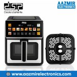 DSP KB2205 Digital Air Fryer 6L 1400W – Smart Touch Control with Viewing Window | Best Air Fryer in Bangladesh - Image 2