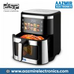 DSP KB2195 10L Digital Air Fryer 1600W | Oil-Free Smart Air Fryer with Dual Heating